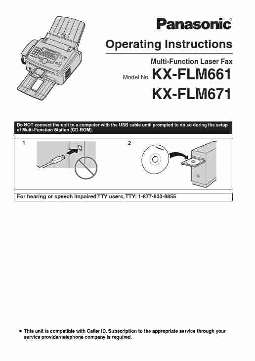 Panasonic Fax Machine KX-FLM671-page_pdf